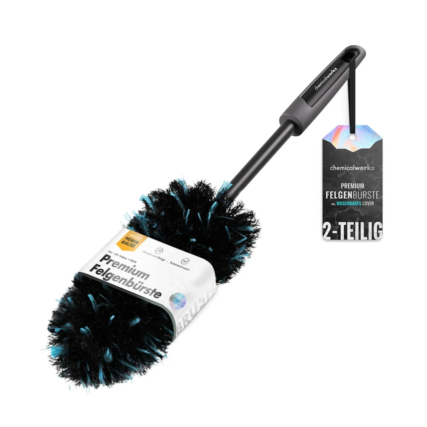 chemicalworkz ravna četka od mikrovlakana za felge Flat Wheel Brush