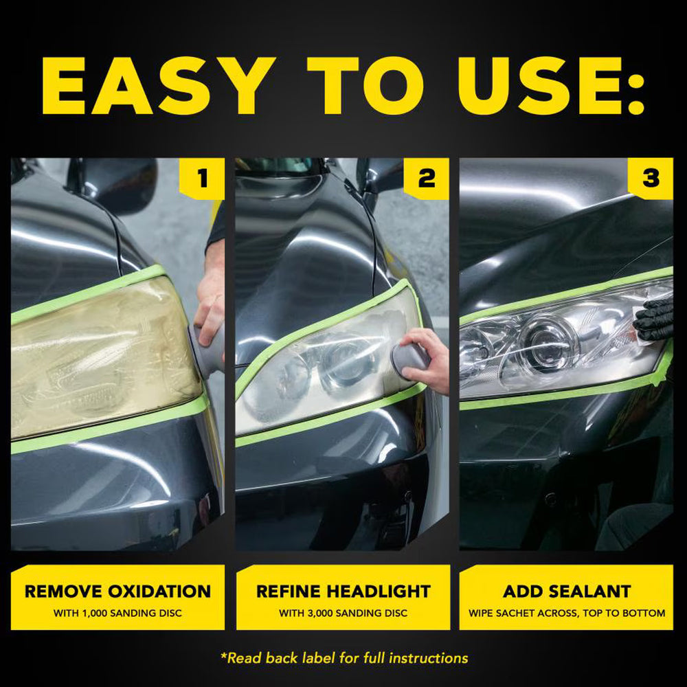 
                  
                    Meguiar's set za obnovu farova – bez alata
                  
                