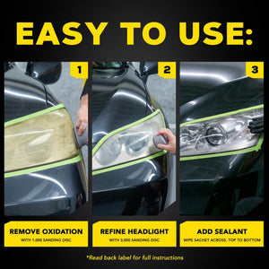 
                  
                    Meguiar's set za obnovu farova – bez alata
                  
                