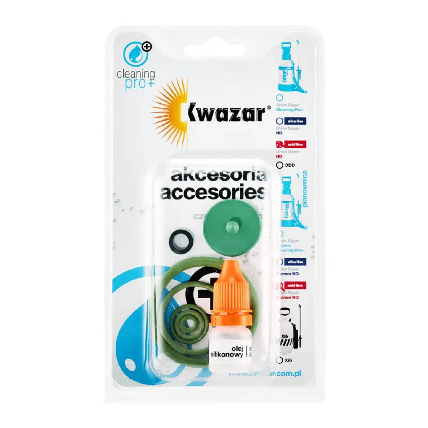 Kwazar set brtvi za Orion Super prskalice acid line