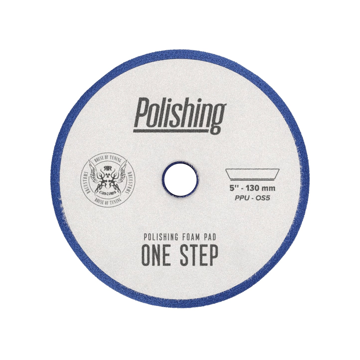 Bad Boys spužva za poliranje – 125 mm one step plava