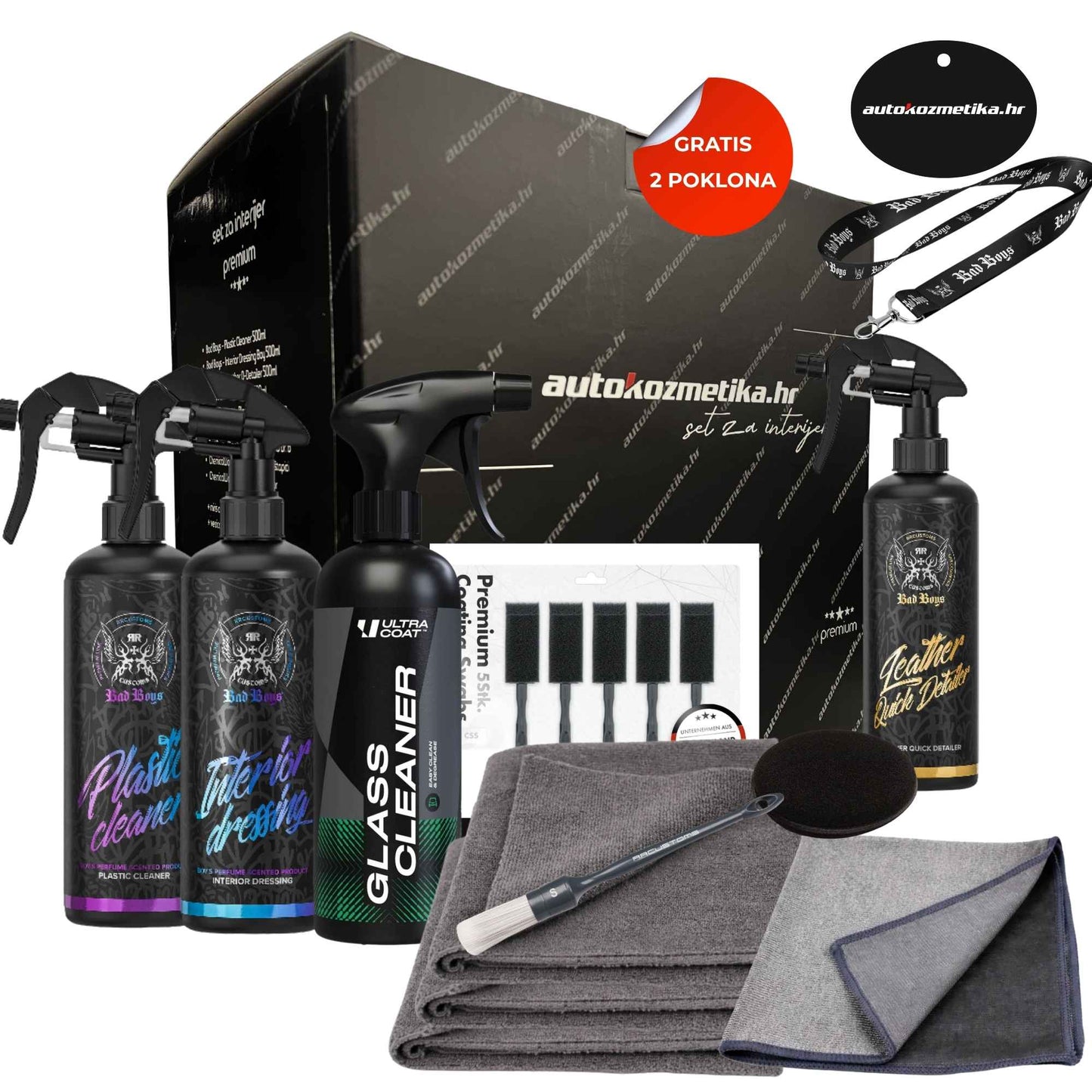 autokozmetika set za interijer premium