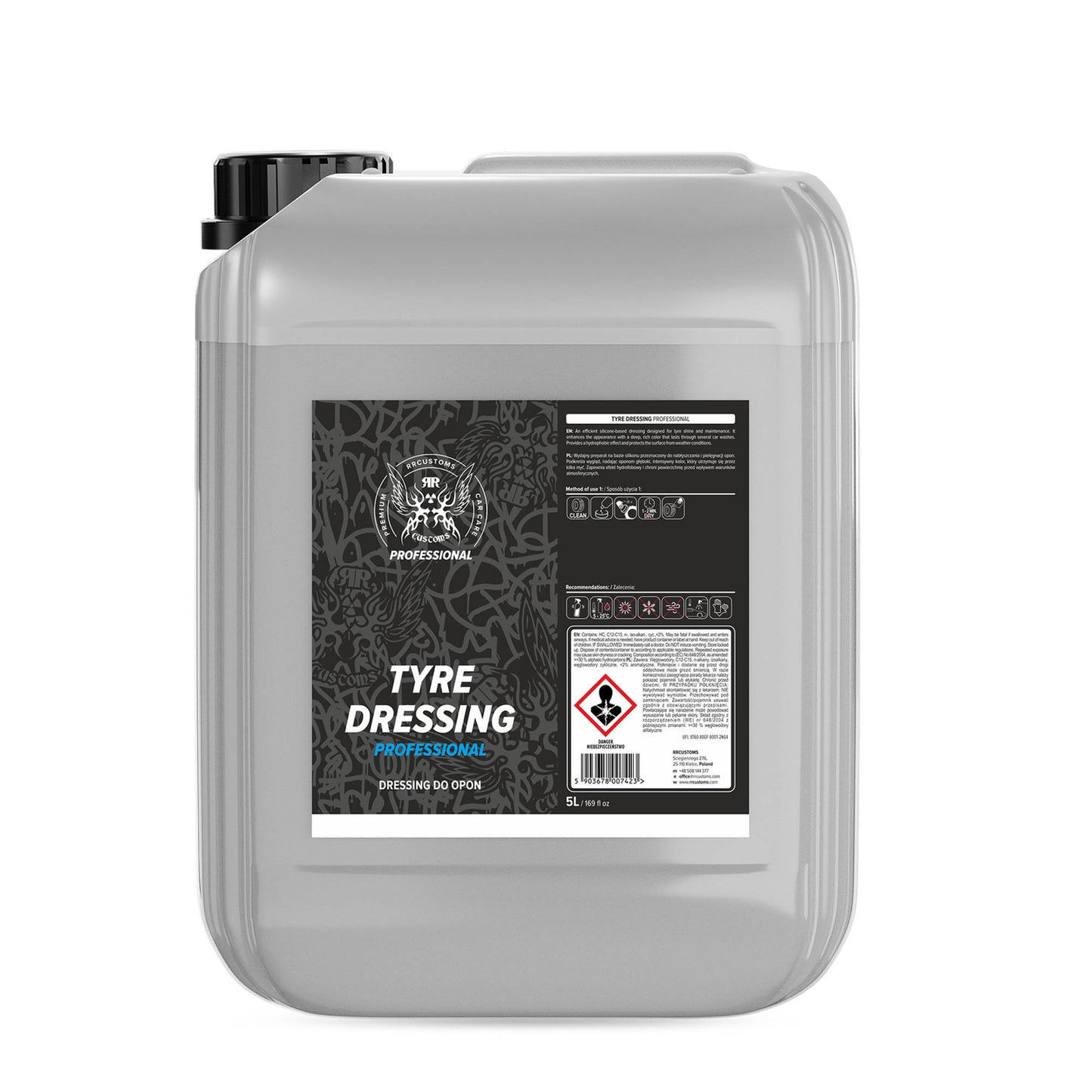 Bad Boys Professional premaz za gume i plastiku Tyre Dressing – 5 L