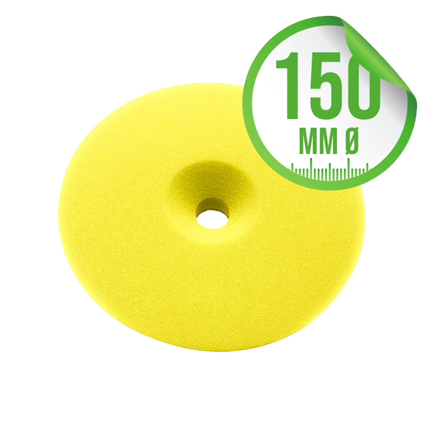 Liquid Elements spužva za poliranje Centriforce V2 – 150 mm žuta srednje mekana