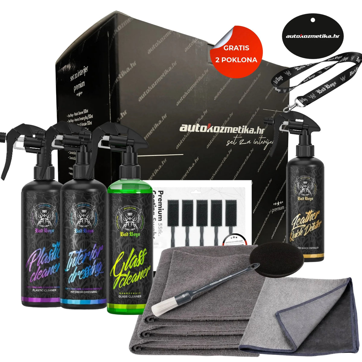 autokozmetika set za interijer premium