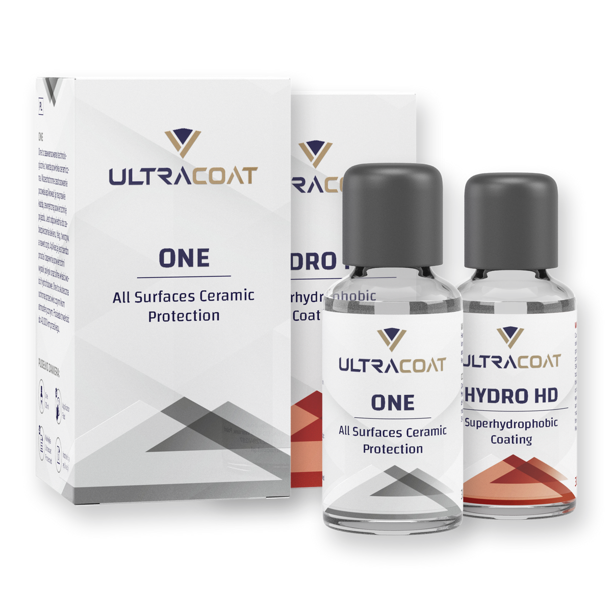 Ultracoat keramički set One + Hydro HD – aktualno pakiranje za varijante 30 ml i 50 ml